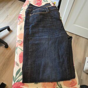 EUC Frame Denim L'homme Straight mens jeans tagged 32 (measured at 35W x 33.4L)